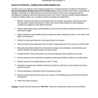 Saint Lucia Tourism Authority -  Business Development Manager based in New York/New Jersey